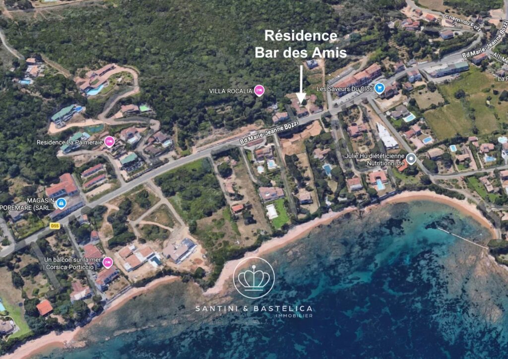 Résidence neuve à Porticcio – Locaux commerciaux à deux pas de la mer