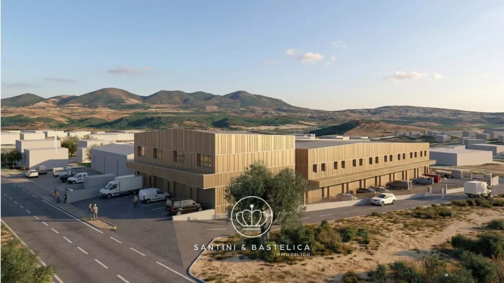 Locaux professionnels neufs – Hangars de Baleone