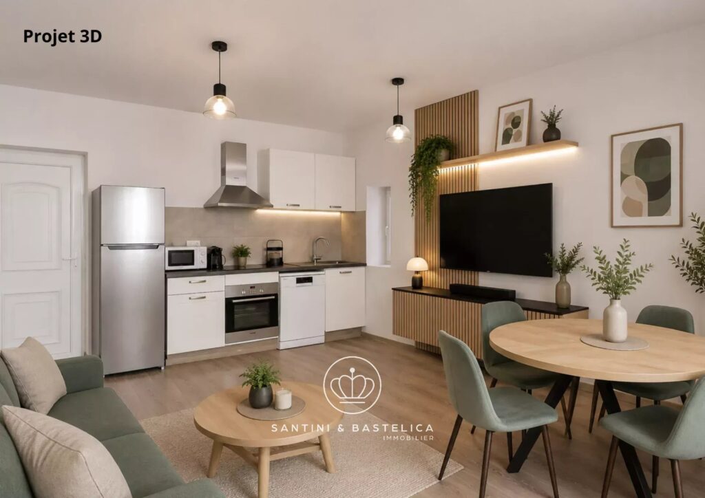 T2 à vendre – Rue Fesch Ajaccio