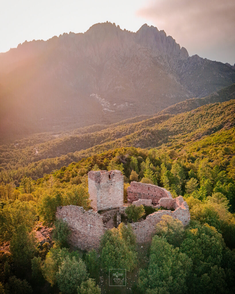 Corte vu du ciel